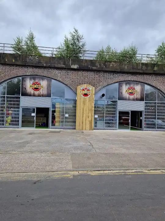 axe throwing experience at Axt Haus located in Liverpool