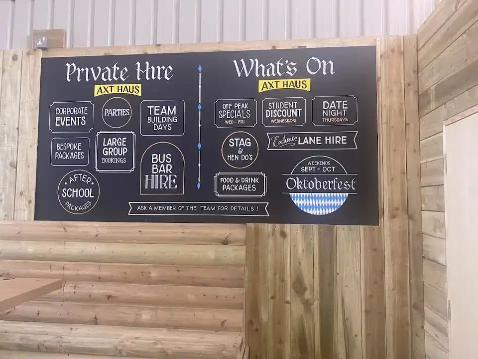 Photo of Axt Haus axe throwing activities in Liverpool