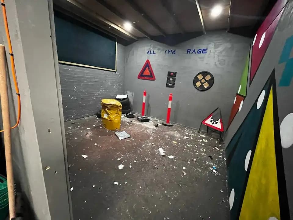rage rooms experience at All The Rage located in Birmingham