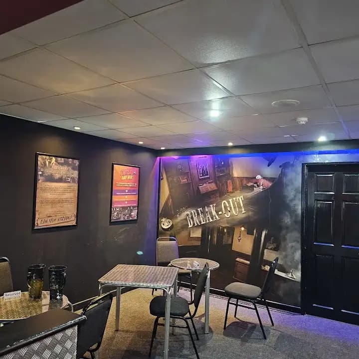 Interior view of The Great Brummie Escape escape rooms facility in Birmingham