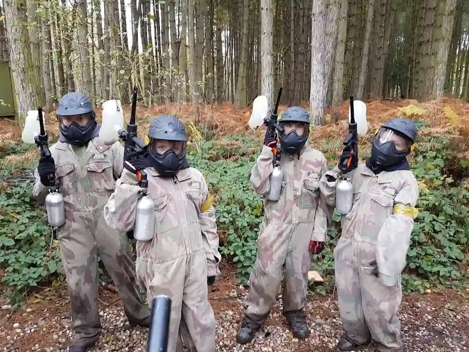 Interior view of Delta Force Paintball Birmingham paintball facility in Birmingham