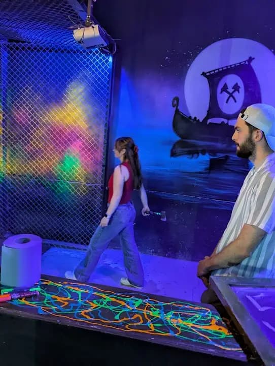 axe throwing experience at Axeperience Axe Throwing located in Birmingham
