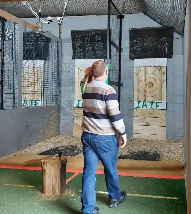 Lumberjaxs Urban Axe Throwing - Popular axe throwing destination in Birmingham