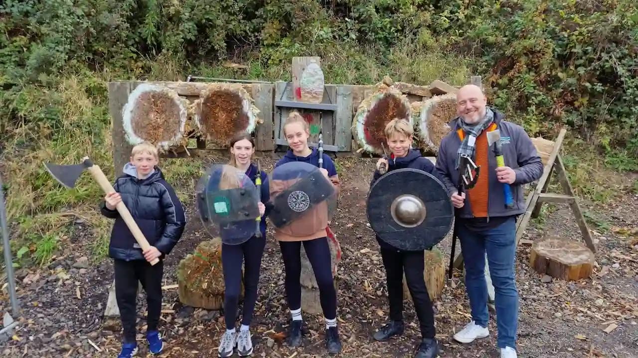 Photo of Primal Mastery axe throwing activities in Birmingham