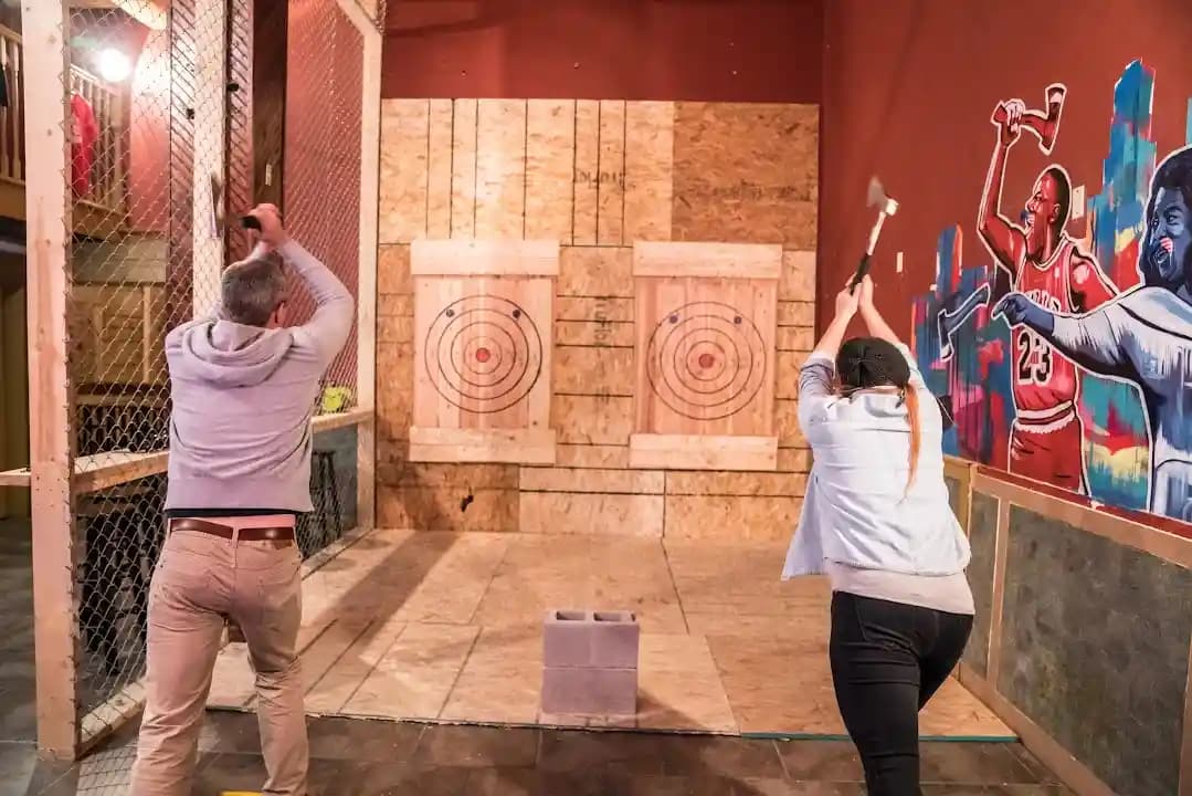 Photo of Bad Axe Throwing Chicago (West Loop) axe throwing activities in Chicago