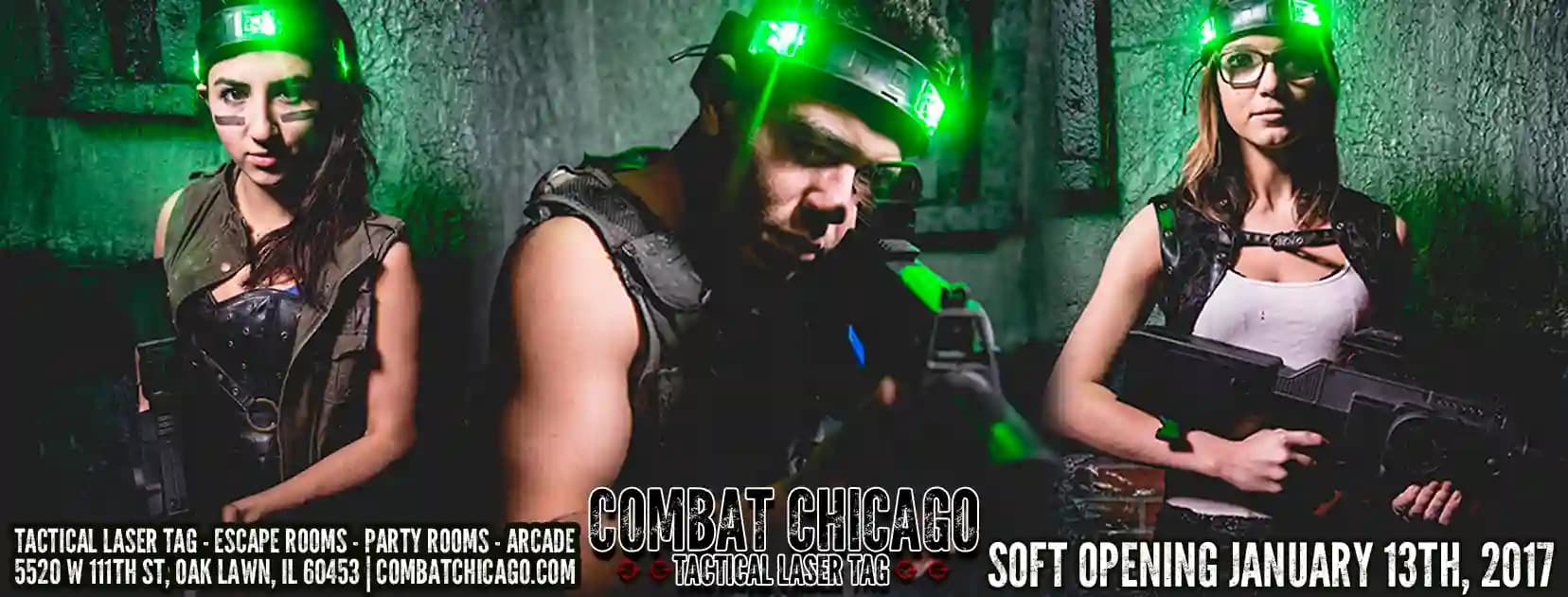 Photo of Combat Chicago - Tactical Laser Tag + Escape Rooms escape rooms activities in Chicago
