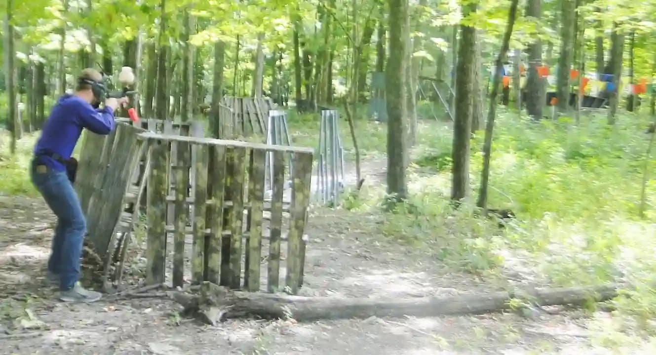 Photo of Paint Pursuit Games paintball activities in Chicago