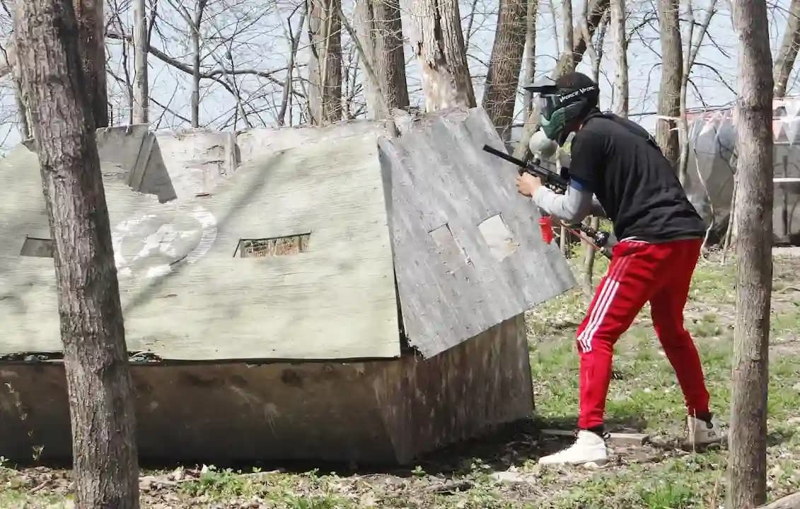 paintball experience at Paint Pursuit Games located in Chicago