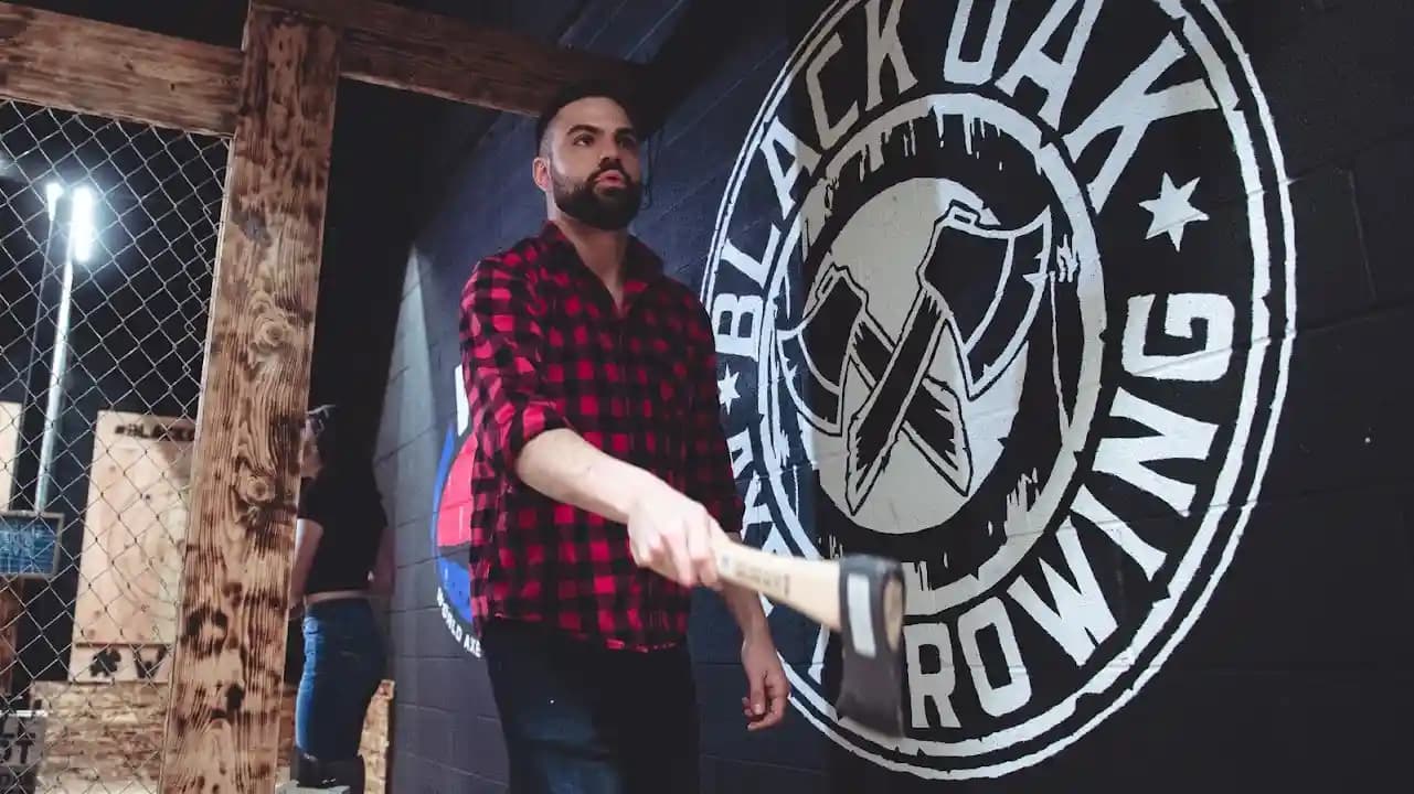 Photo of Black Oak Axe Throwing axe throwing activities in Chicago