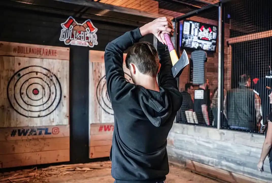 Bull & Bear Axe Throwing - Popular escape rooms destination in Chicago