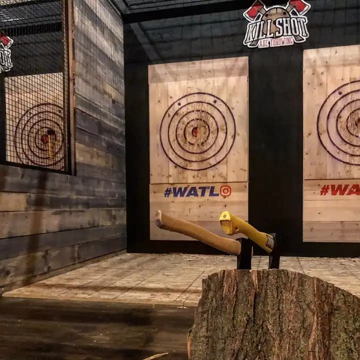 escape rooms experience at Bull & Bear Axe Throwing located in Chicago