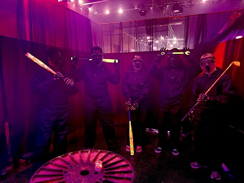 rage rooms experience at Mayhem Rage Arena (Rage Room) located in Dallas