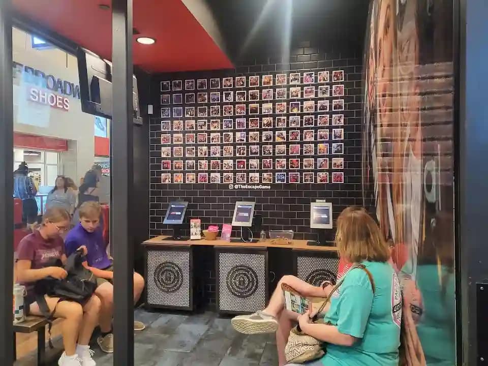 Interior view of The Escape Game Grapevine escape rooms facility in Dallas
