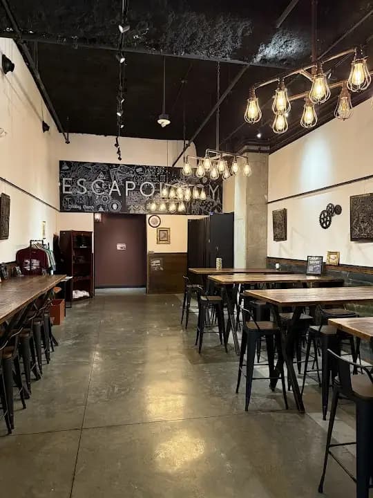 Interior view of Escapology Escape Rooms Dallas - Victory Park escape rooms facility in Dallas