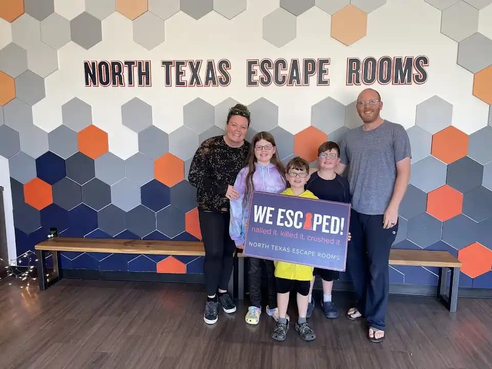 Interior view of NTER - North Texas Escape Rooms escape rooms facility in Dallas