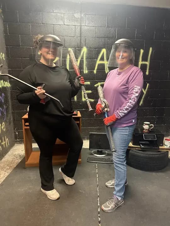 rage rooms experience at SMASH THERAPY LLC located in Houston