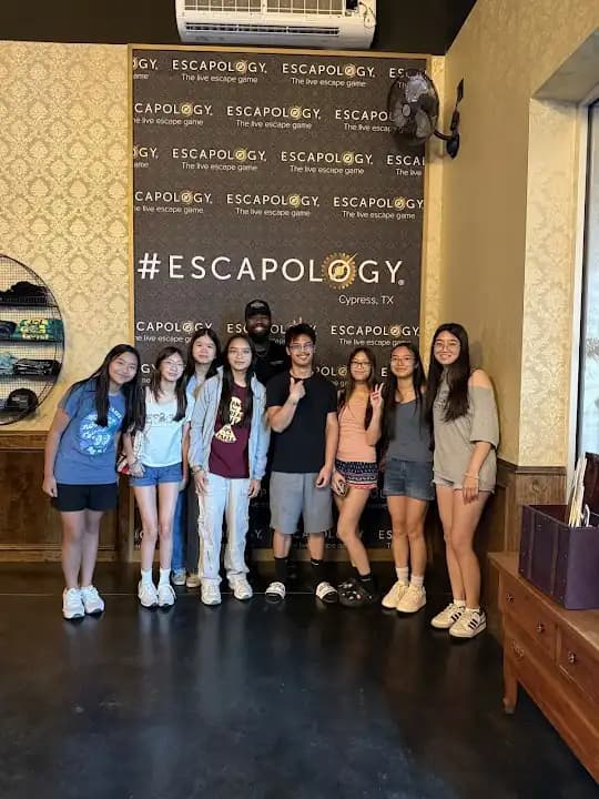 Interior view of Escapology Escape Rooms Cypress escape rooms facility in Houston