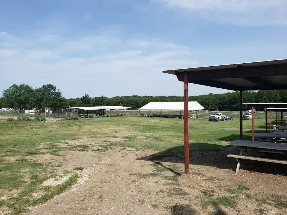 Interior view of Official Paintball paintball facility in Dallas