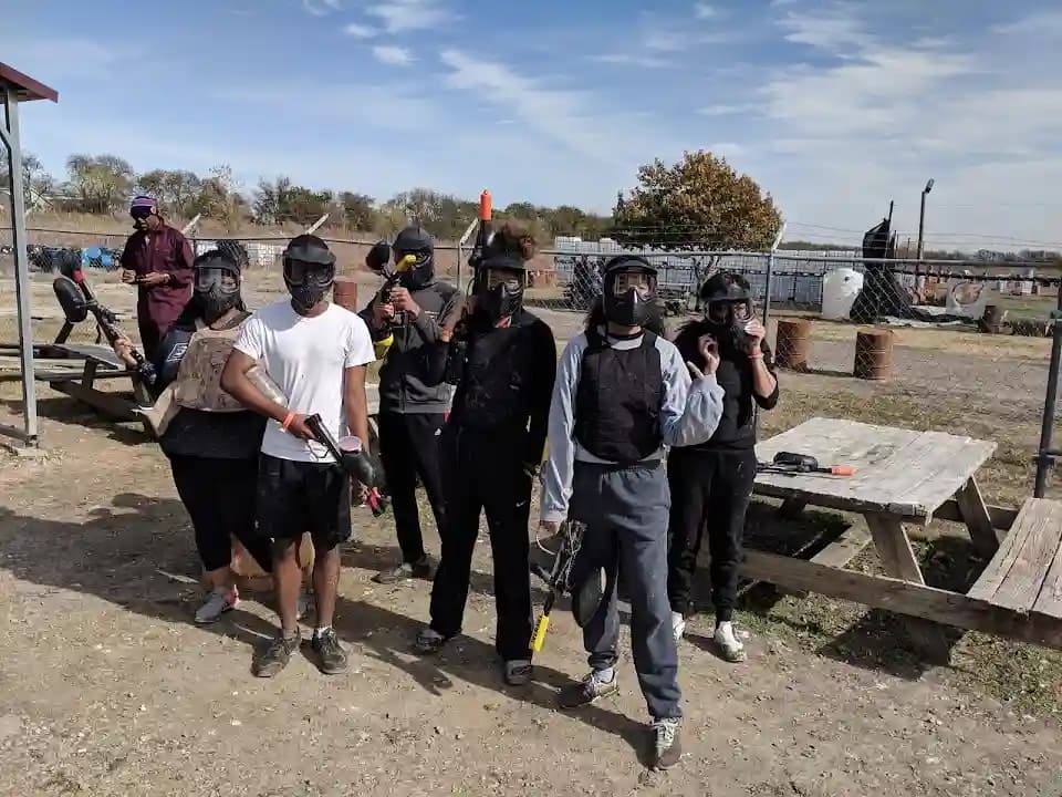 paintball experience at Giant Party Sports located in Dallas