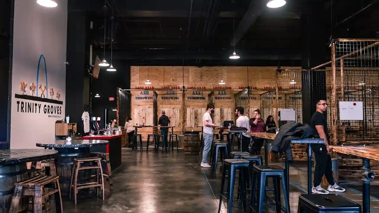 Photo of Lone Star Axe Throwing axe throwing activities in Houston