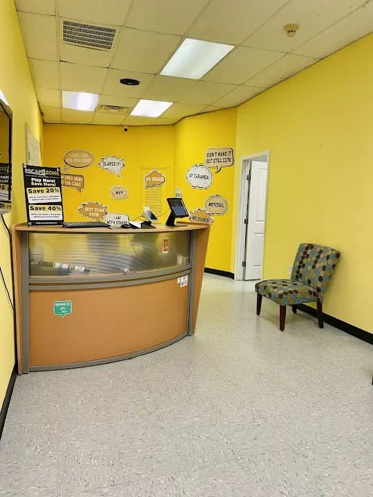 Interior view of Exit Lab Houston Escape Room escape rooms facility in Houston