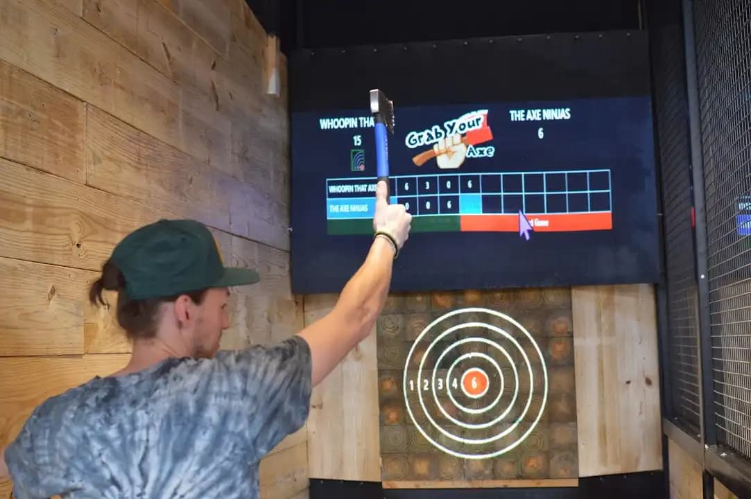 Photo of Grab Your Axe, Lewisville Axe Throwing axe throwing activities in Dallas