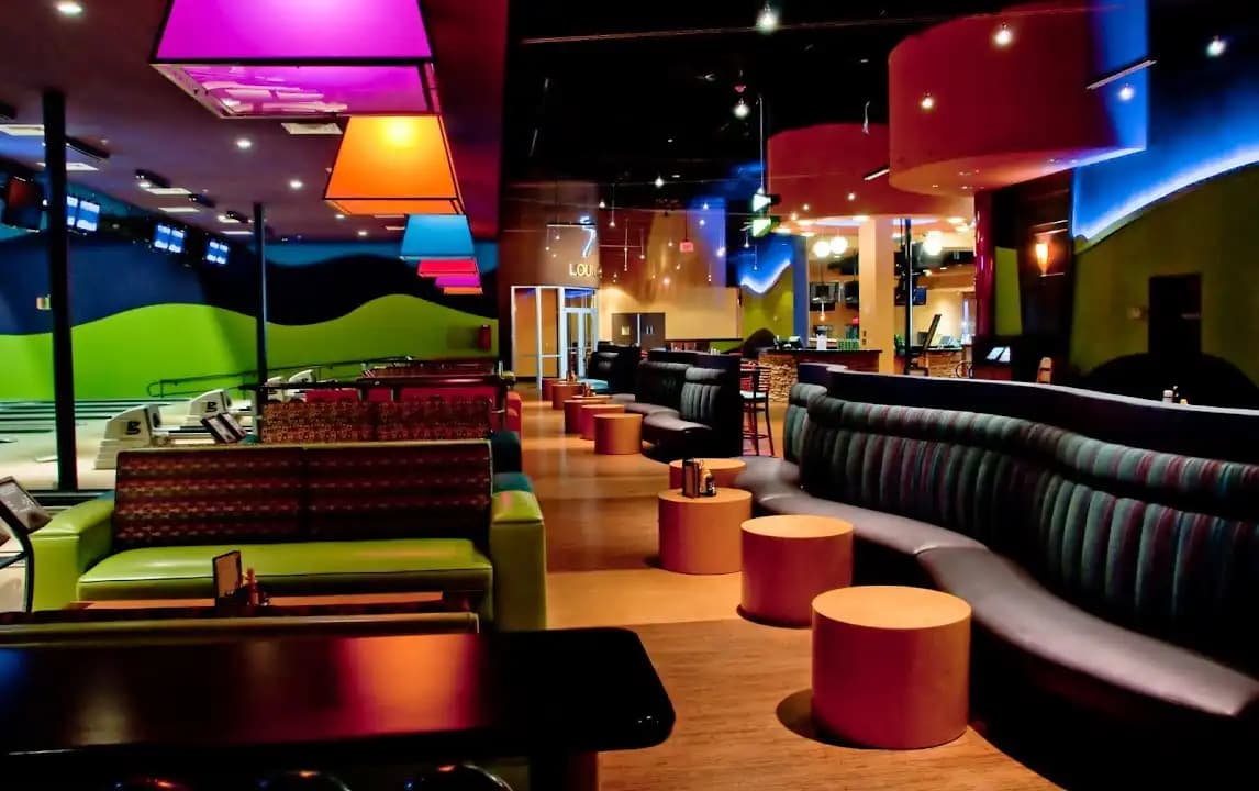 Interior view of Shenaniganz Entertainment Center escape rooms facility in Dallas