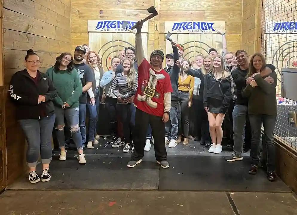 Photo of Drengr Axe Throwing axe throwing activities in Houston
