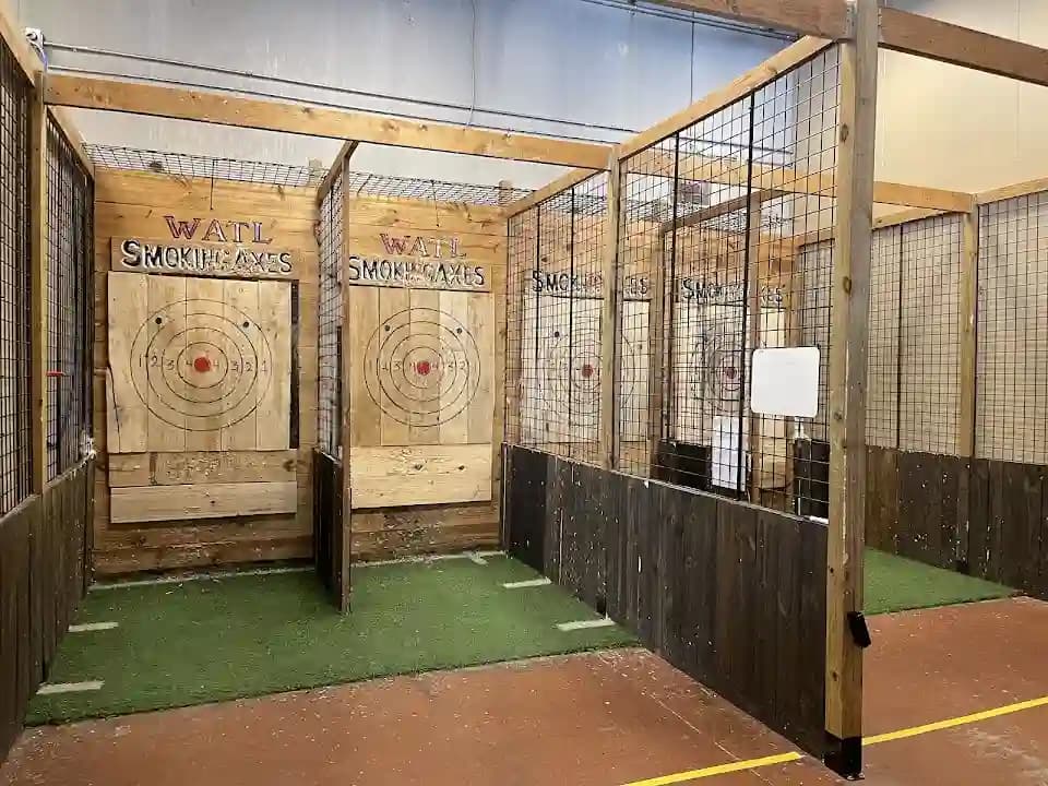 Photo of Smoking Axes axe throwing activities in Dallas