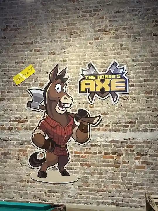 The Horse's Axe - McKinney - Popular axe throwing destination in Dallas