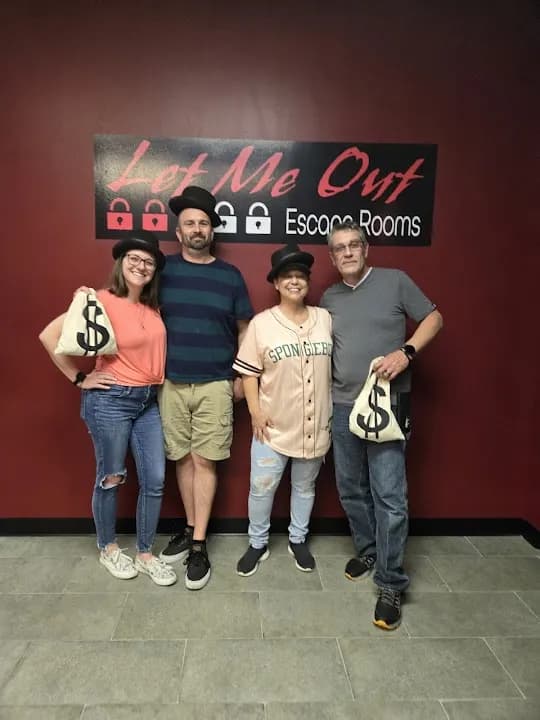 Interior view of Let Me Out Escape Rooms - Sugar Land escape rooms facility in Houston
