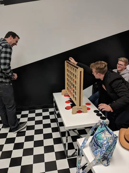 Interior view of Escape The Room Woodlands escape rooms facility in Houston