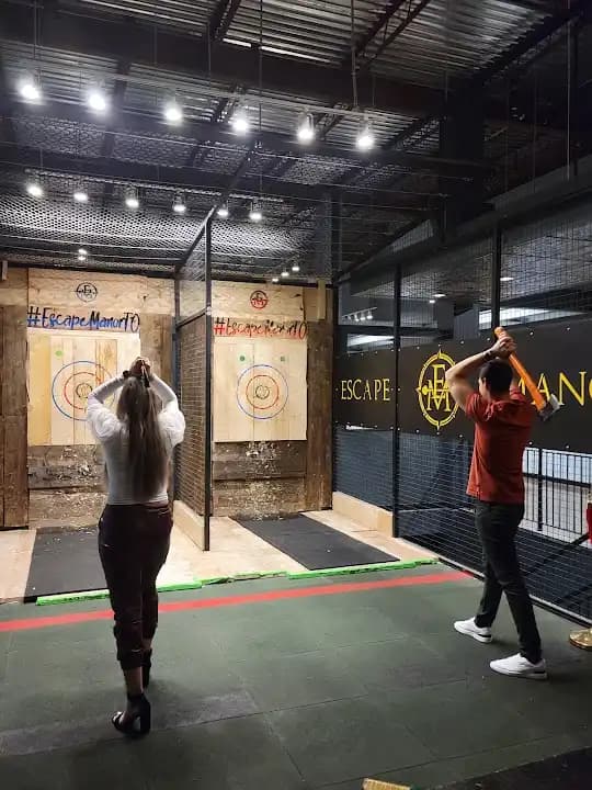 Interior view of Escape Manor Toronto escape rooms facility in Toronto