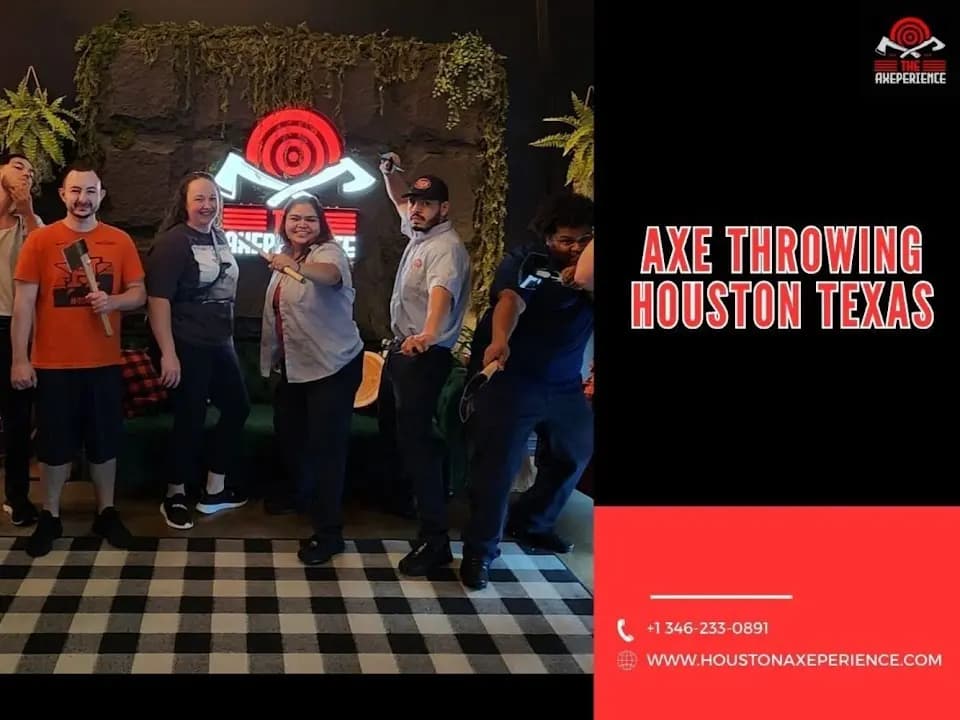 Photo of The Axeperience axe throwing activities in Houston