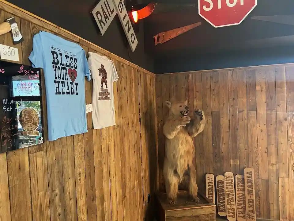 Photo of Axe-Mania axe throwing activities in Houston