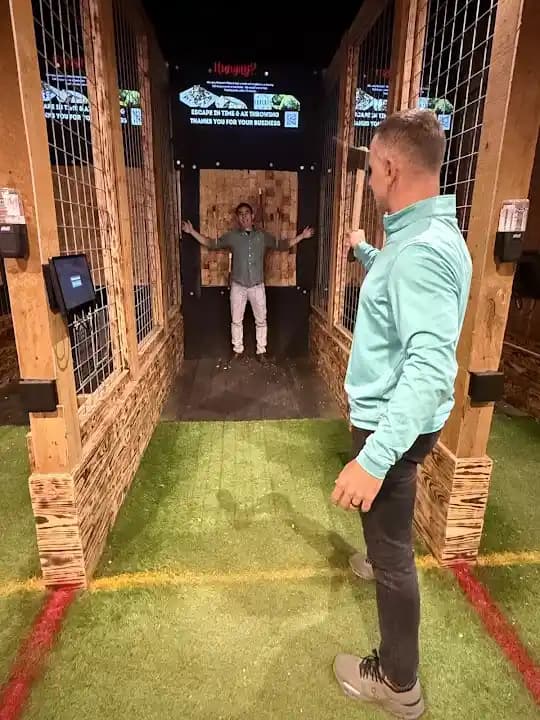 Escape In Time & Ax Throwing - Popular axe throwing destination in Houston