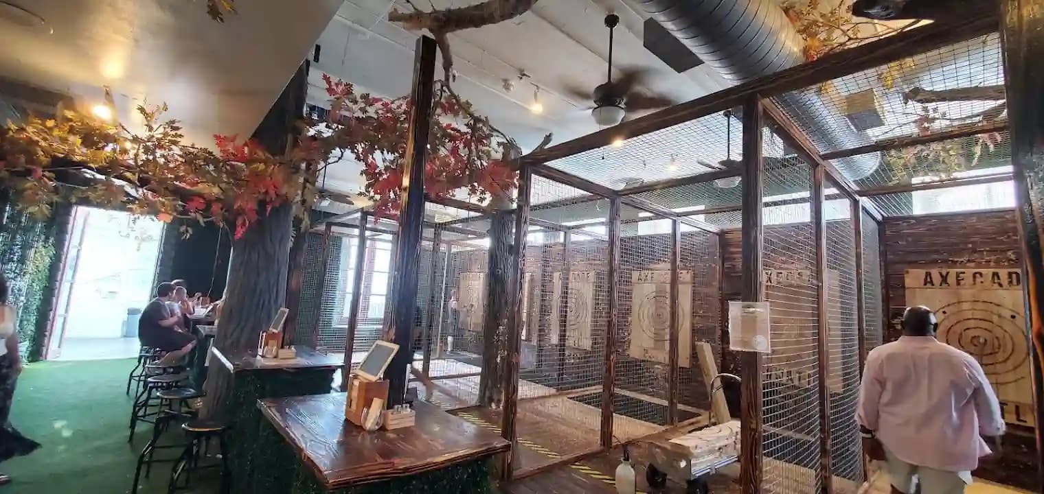 Axecade - Popular axe throwing destination in Houston