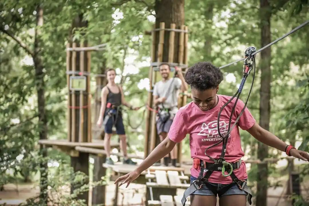 Go Ape Zipline and Adventure Park - Popular axe throwing destination in Houston