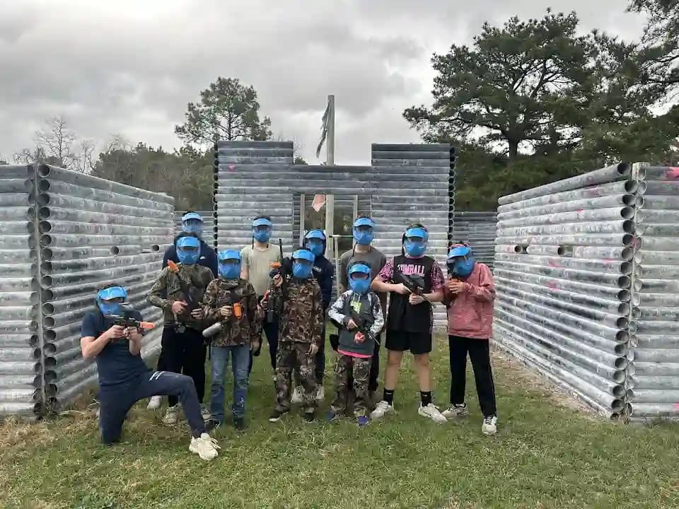 paintball experience at TXR Paintball located in Houston