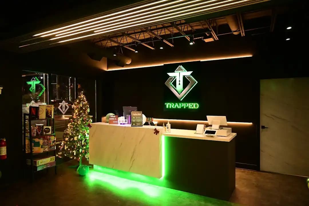 escape rooms experience at Trapped Escape Rooms & Board Games Toronto located in Toronto