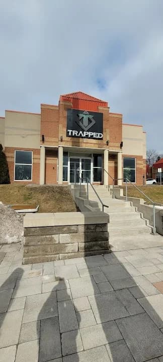 Interior view of TRAPPED Escape Room Toronto Markham escape rooms facility in Toronto