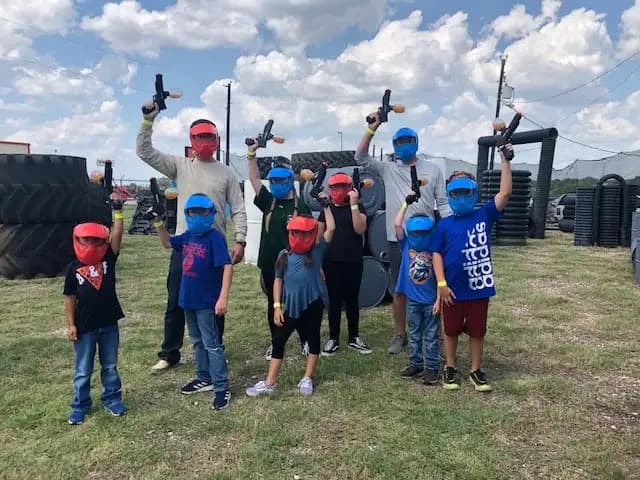 paintball experience at TANKS Gellyball located in Houston