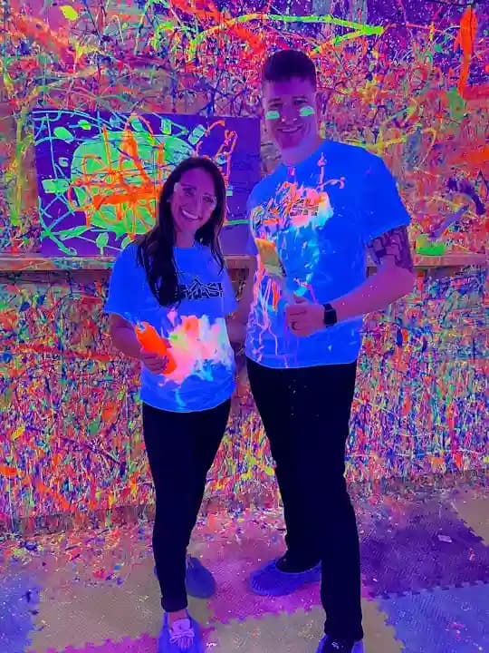 Interior view of iSmash Tampa rage rooms facility in Tampa