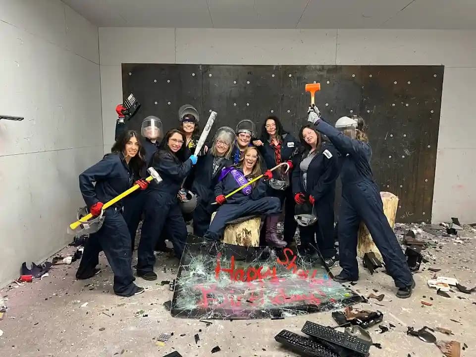 rage rooms experience at iSmash Tampa located in Tampa