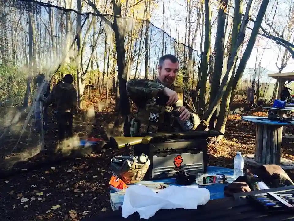 paintball experience at Combat Pursuit Outdoor Paintball & Airsoft located in Toronto