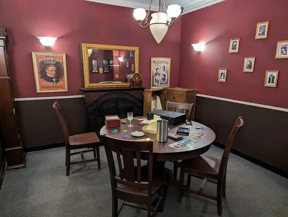 Interior view of The Great Escape Room Tampa escape rooms facility in Tampa