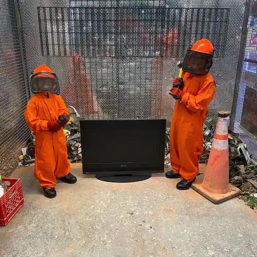 Interior view of Orlando Rage Room rage rooms facility in Orlando