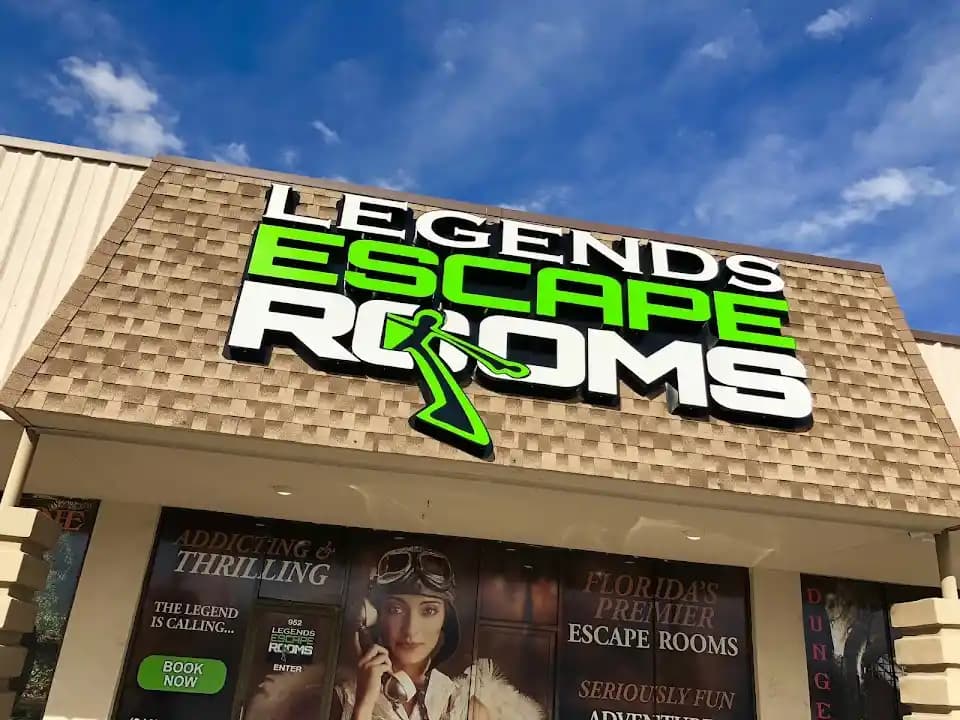 escape rooms experience at Legends Escape Rooms located in Tampa