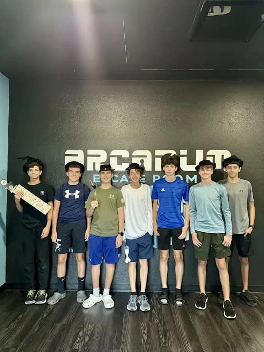 Interior view of Arcanum Escape Room escape rooms facility in Tampa