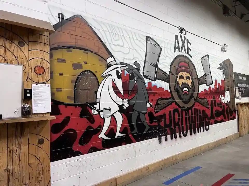 axe throwing experience at Bad Axe Throwing Mississauga located in Toronto